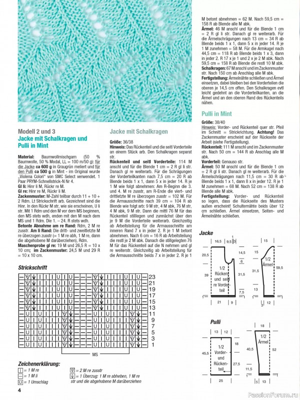 Вязаные проекты в журнале &laquo;Stricken und Hakeln №1 2026&raquo;