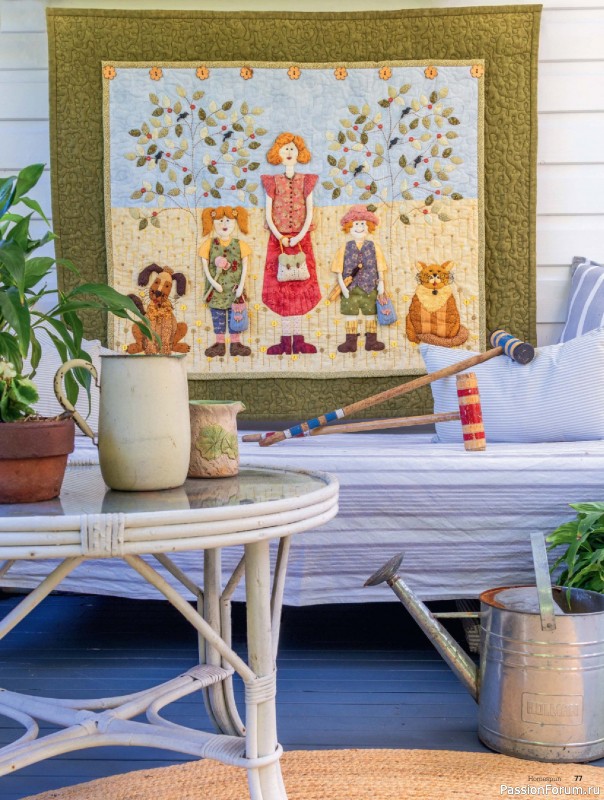 Коллекция проектов для рукодельниц в журнале &laquo;Australian Homespun - February-March 2026&raquo;