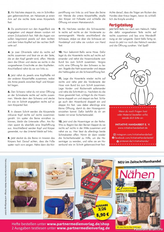 Коллекция проектов для рукодельниц в журнале &laquo;Patchwork Spezial №52 2025&raquo;