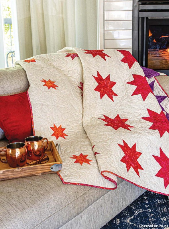 Коллекция проектов для рукодельниц в журнале &laquo;Quick+Easy Quilts - Winter 2026&raquo;