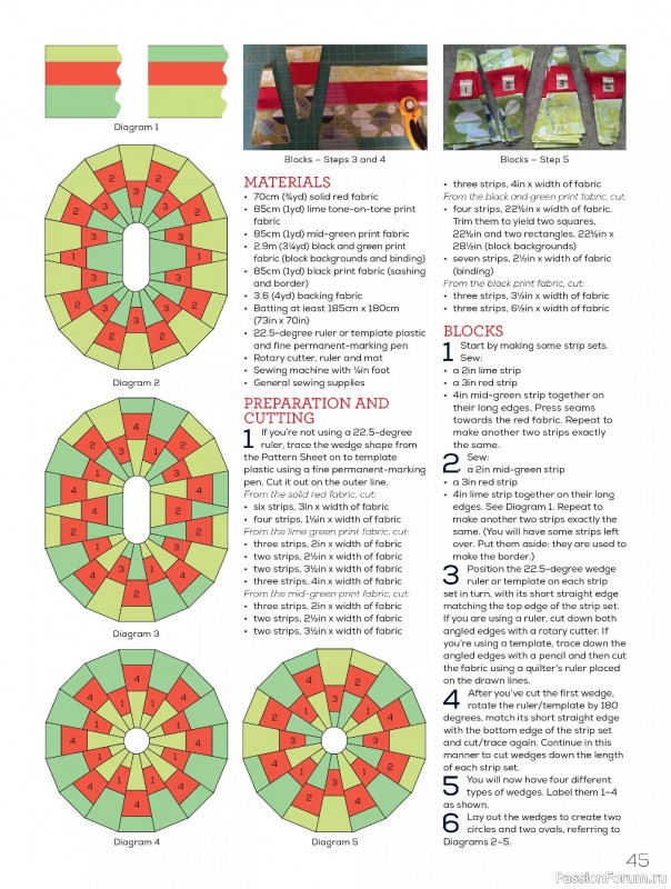 Коллекция проектов для рукодельниц в журнале «Quilters Companion №136 2025»