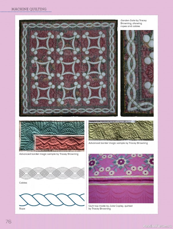 Коллекция проектов для рукодельниц в журнале «Quilters Companion №136 2025»