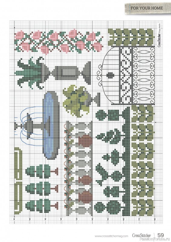Коллекция вышивки в журнале «CrossStitcher №420 2025»