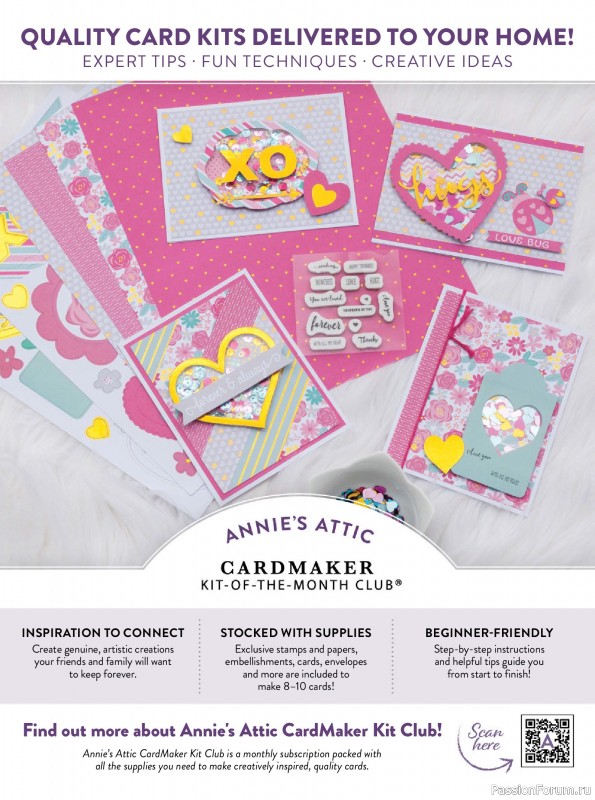 Коллекция вышивки в журнале «Just CrossStitch - Winter 2025»