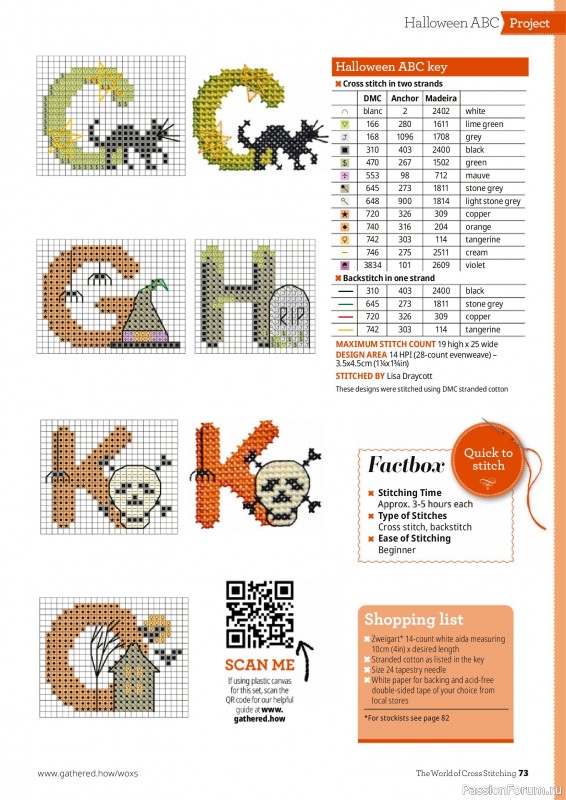 Коллекция вышивки в журнале &laquo;The World of Cross Stitching №377 2026&raquo;