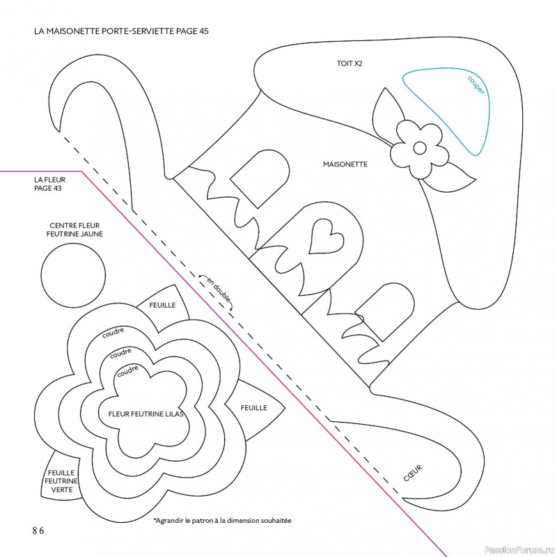 Вязаные проекты в журнале &laquo;Creer avec Hors-Serie - Mars/Avril/Mai 2026&raquo;