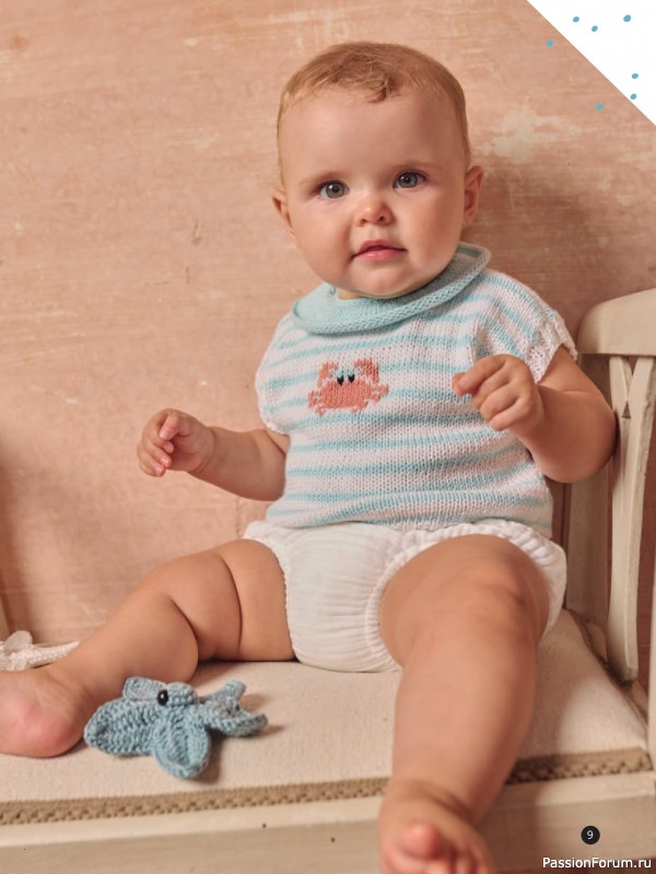 Вязаные модели для детей в журнале &laquo;Baby Maschenmode №70 2026&raquo;