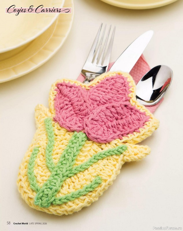 Вязаные проекты крючком в журнале &laquo;Crochet World Specials - Late Spring 2026&raquo;