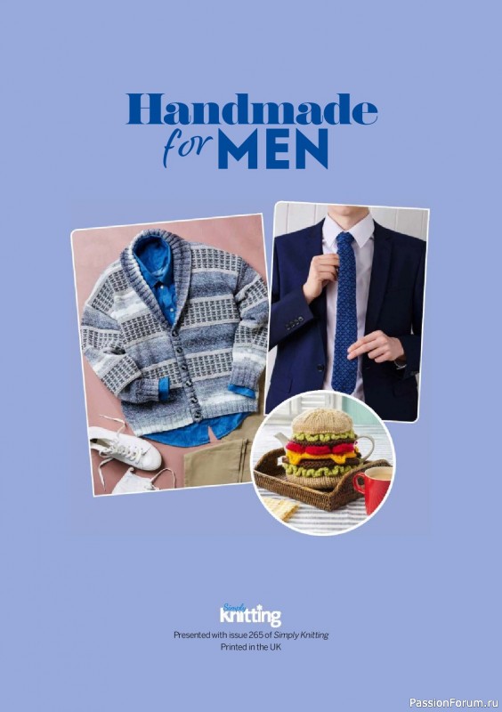 Вязаные проекты крючком в журнале «Simply Knitting №265 2025»