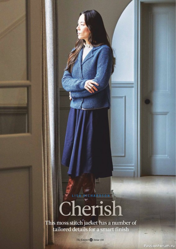 Вязаные проекты спицами в журнале «The Knitter №224 2026»
