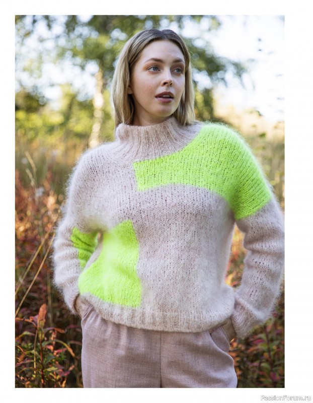 Вязаные проекты в книге «52 Weeks of Chunky Knits».