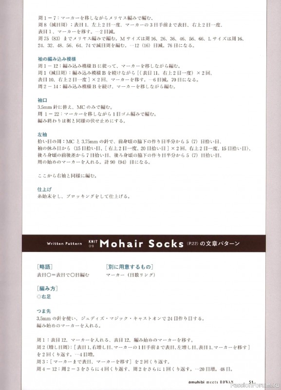 Вязаные проекты в книге &laquo;Amuhibi Meets Rowan&raquo;