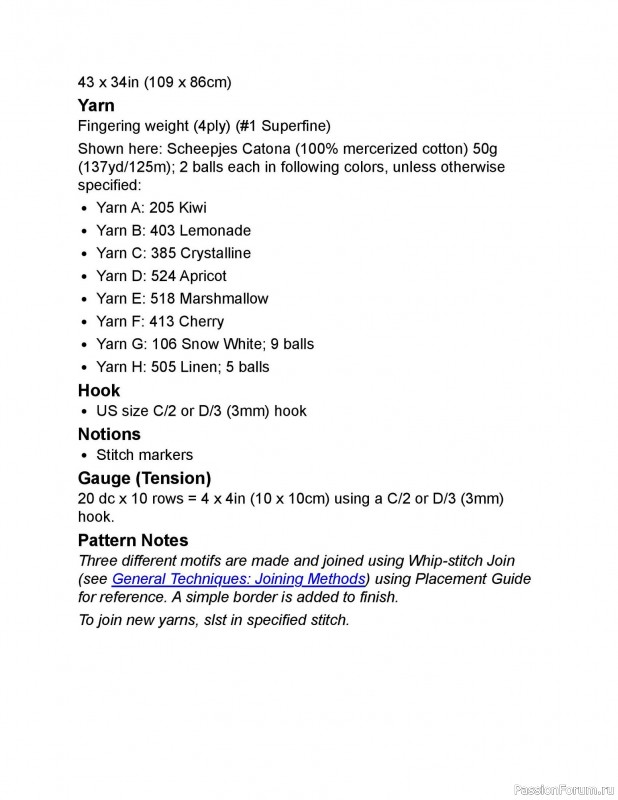 Вязаные проекты в книге «Crochet Modular Blankets»