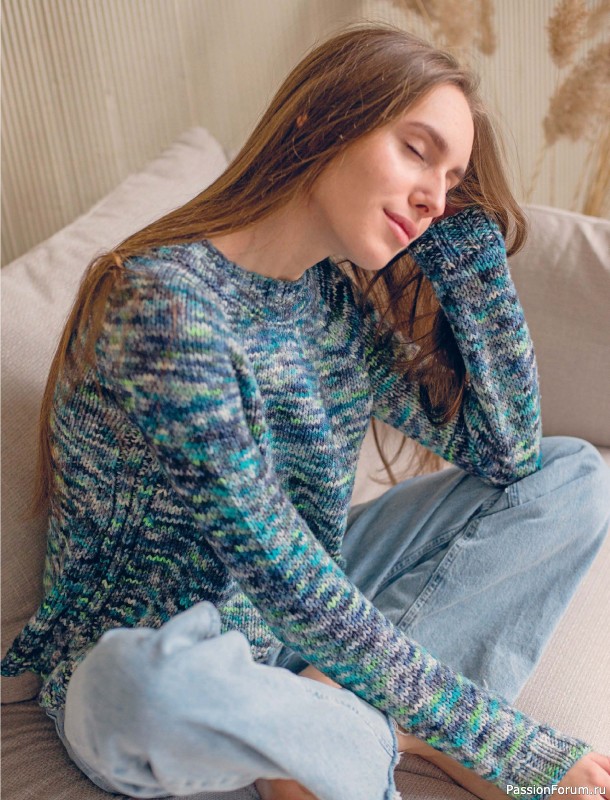 Вязаные проекты в книге &laquo;Реглан сверху&raquo;.