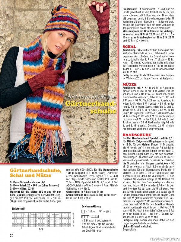 Вязаные проекты в журнале «Meine Masche №4 2025»