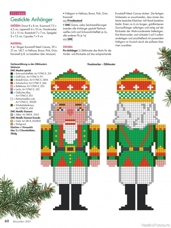 Коллекция проектов для рукодельниц в журнале «Anna №12 2025»