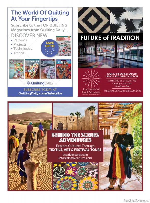 Коллекция проектов для рукодельниц в журнале «Quiltmaker №224 2026»