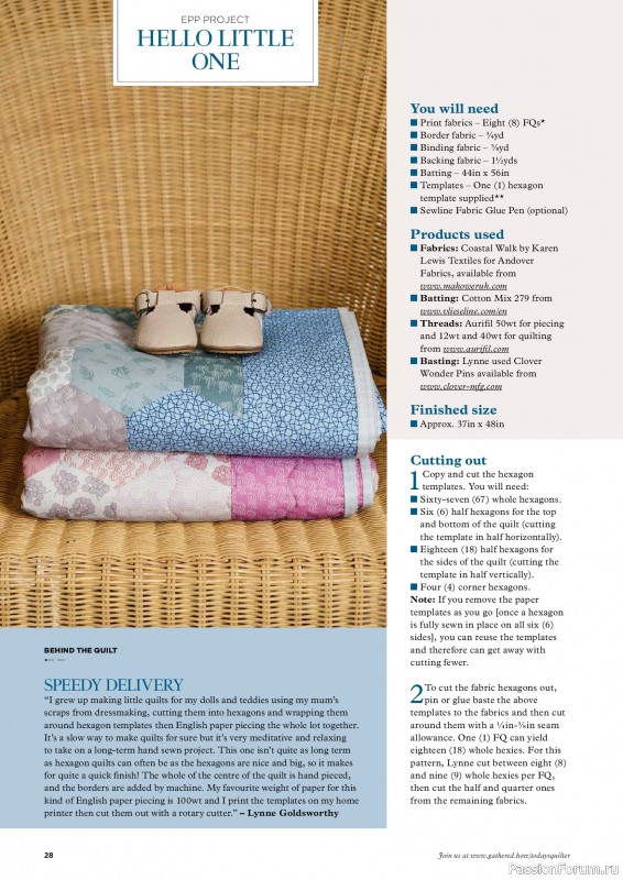 Коллекция проектов для рукодельниц в журнале &laquo;Todays Quilter №139 2026&raquo;