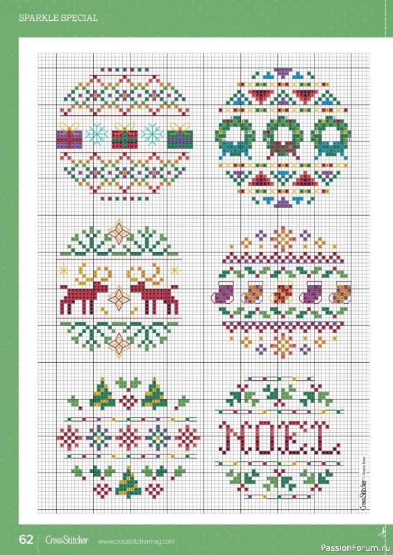 Коллекция вышивки в журнале «CrossStitcher №403 2023»