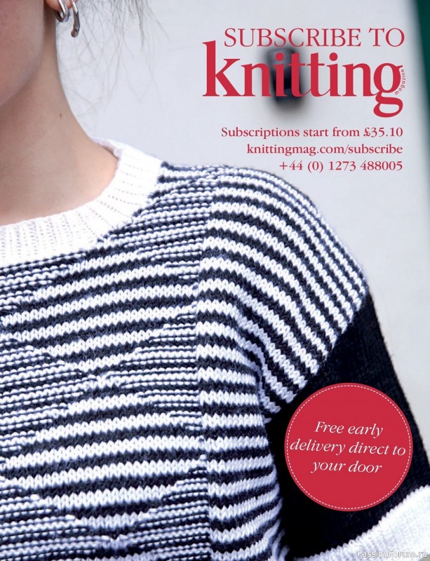 Вязаные модели спицами в журнале «Knitting №238 2022»