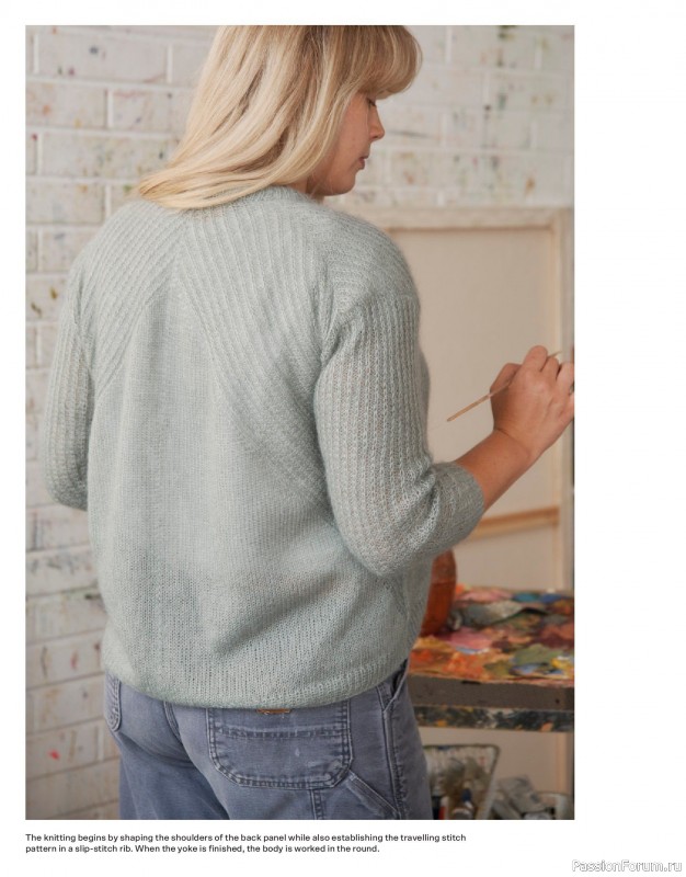 Вязаные модели в журнале «Laine Magazine №24 2025 Spring». Продолжение