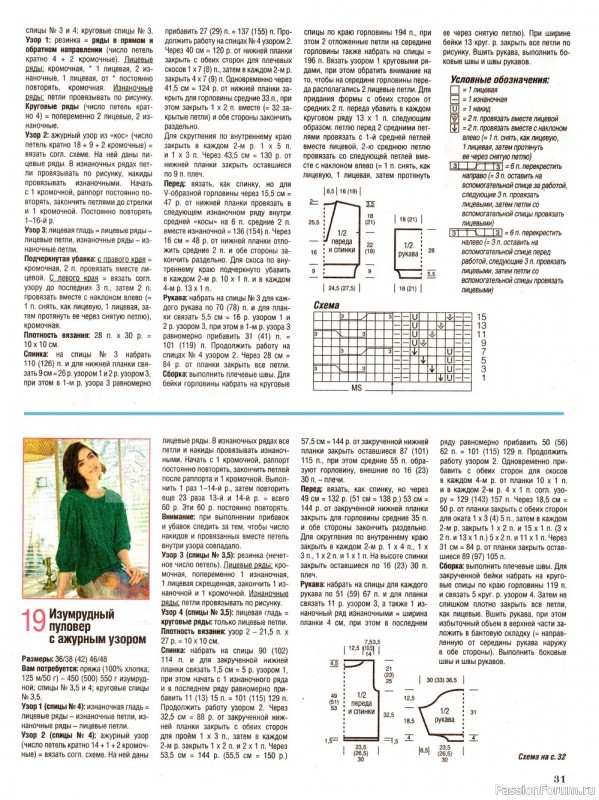 Вязаные модели в журнале «Сабрина №4 2022»