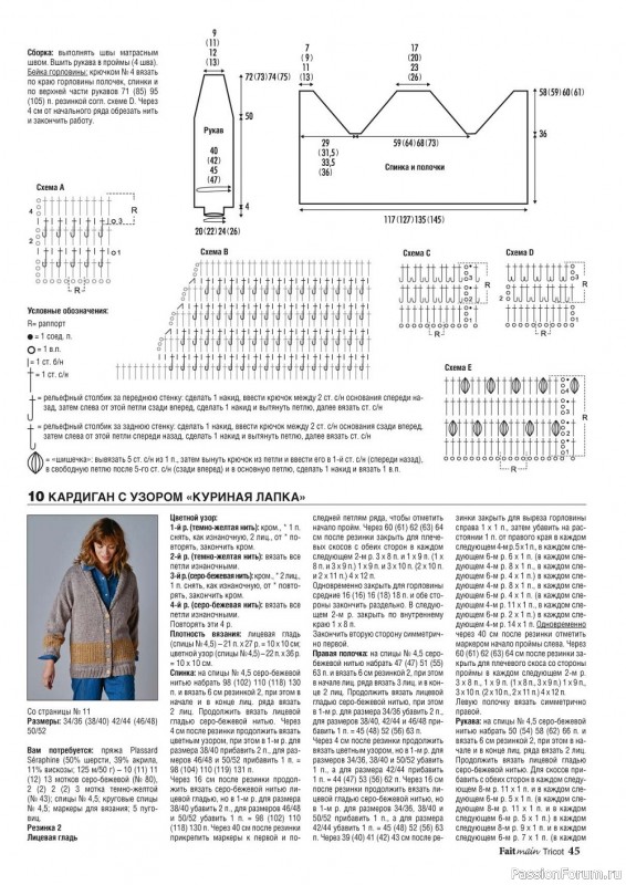 Вязаные модели в журнале «Tricot №4 2022»