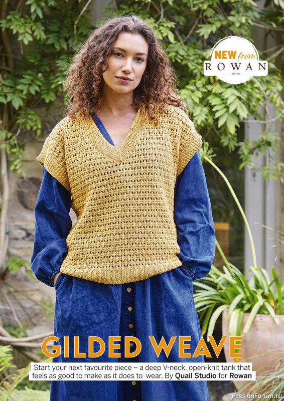 Вязаные проекты крючком в журнале «Simply Knitting №268 2025»