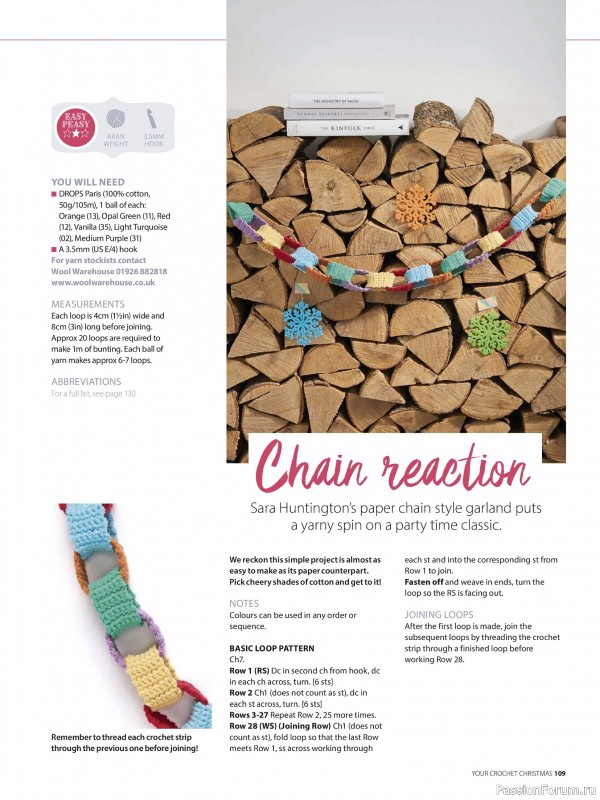 Вязаные проекты крючком в журнале «Your Crochet Christmas - 2025»