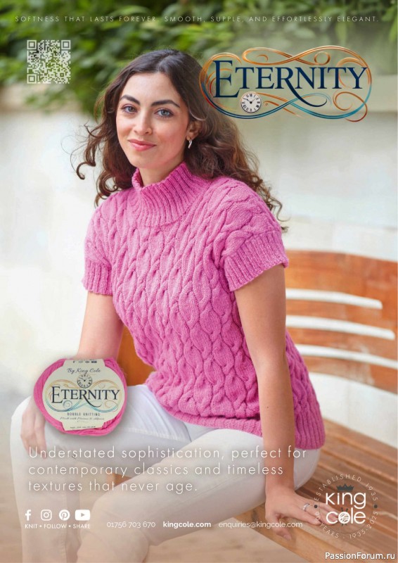 Вязаные проекты спицами в журнале «The Knitter №229 2026»