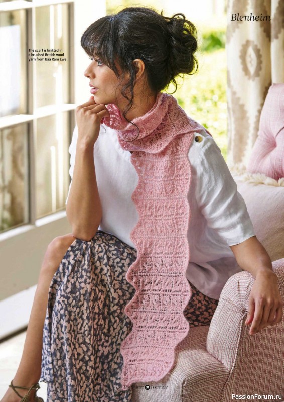 Вязаные проекты спицами в журнале «The Knitter №232 2026»