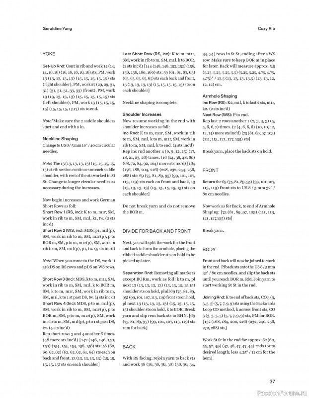 Вязаные проекты в книге &laquo;52 weeks of Sweater&raquo;. Часть 1