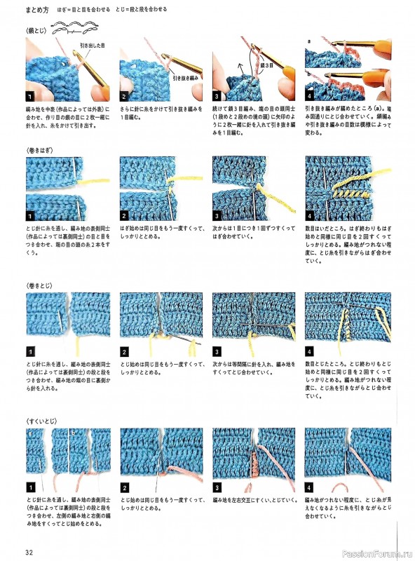 Вязаные проекты в книге «Crochet Round Yoke Sweaters»