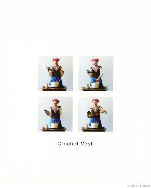 Вязаные проекты в книге &laquo;Elegant Crochet Vests for Adults - 2024&raquo;.