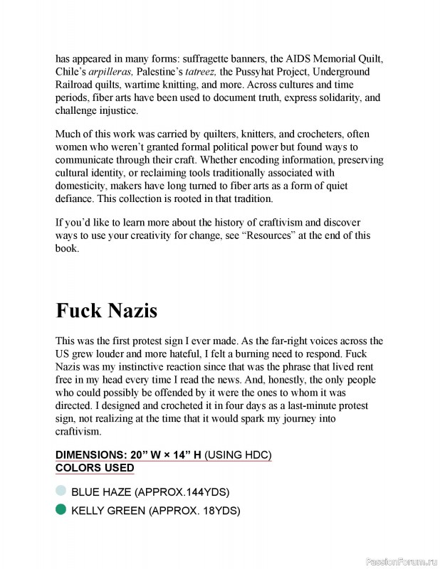 Вязаные проекты в книге «Modern Crochet Tapestries»