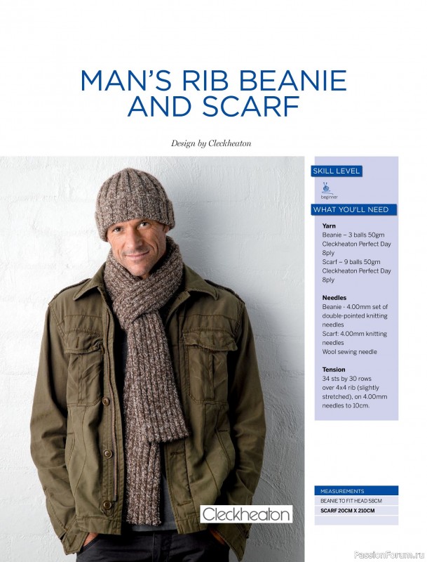 Вязаные проекты в журнале «Beanies Shawls & Scarves №6 2025»