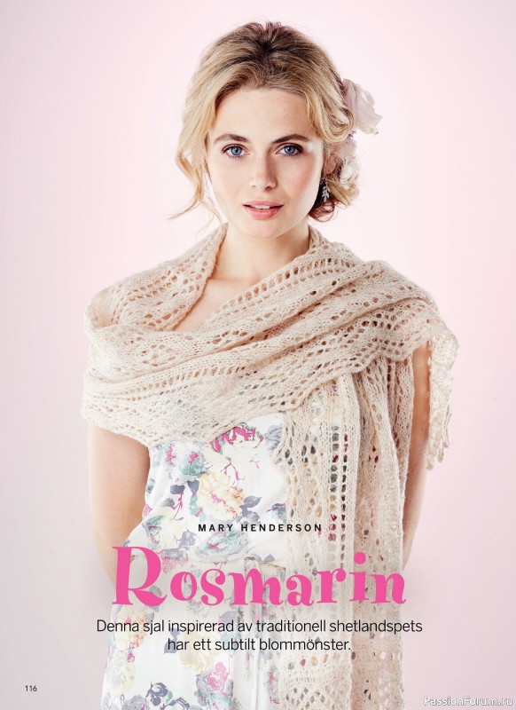 Вязаные проекты в журнале &laquo;Inspirerande handarbete - April 2026&raquo;