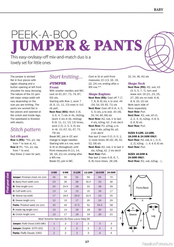 Вязаные проекты в журнале «Knit Now №166 2024»