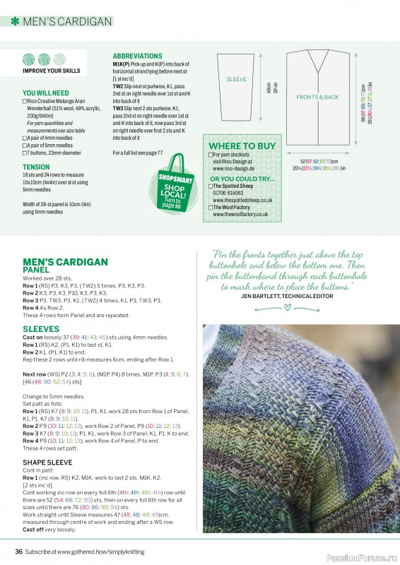 Вязаные проекты в журнале &laquo;Simply Knitting №276 2026&raquo;