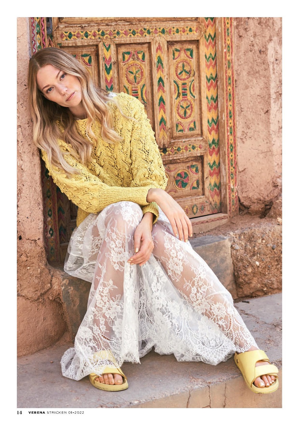 Стильные моделеи в журнале"Verena Stricktrends №1 2022"