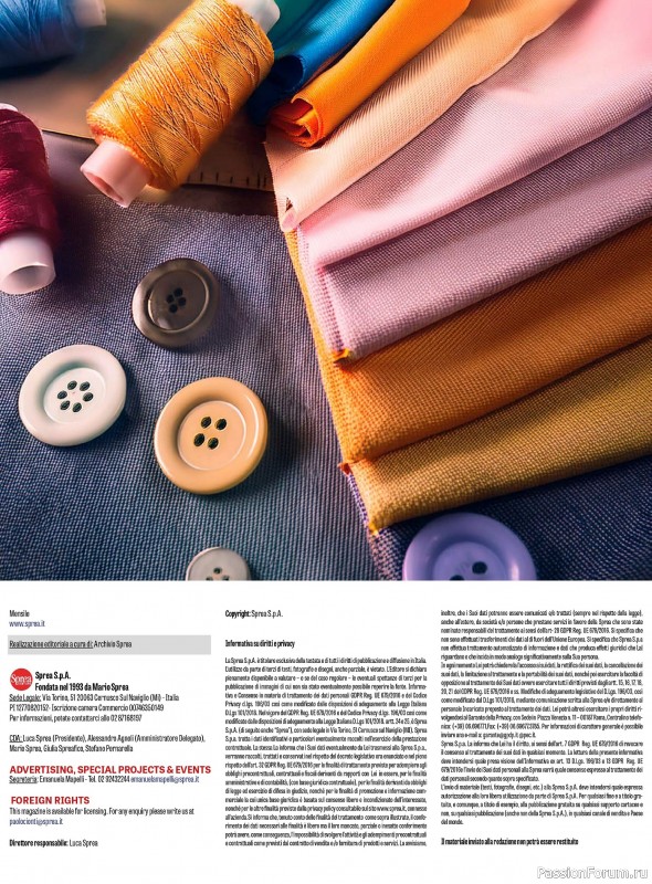 Коллекция проектов для рукодельниц в журнале &laquo;I Love Cucito Speciale №7 2026&raquo;