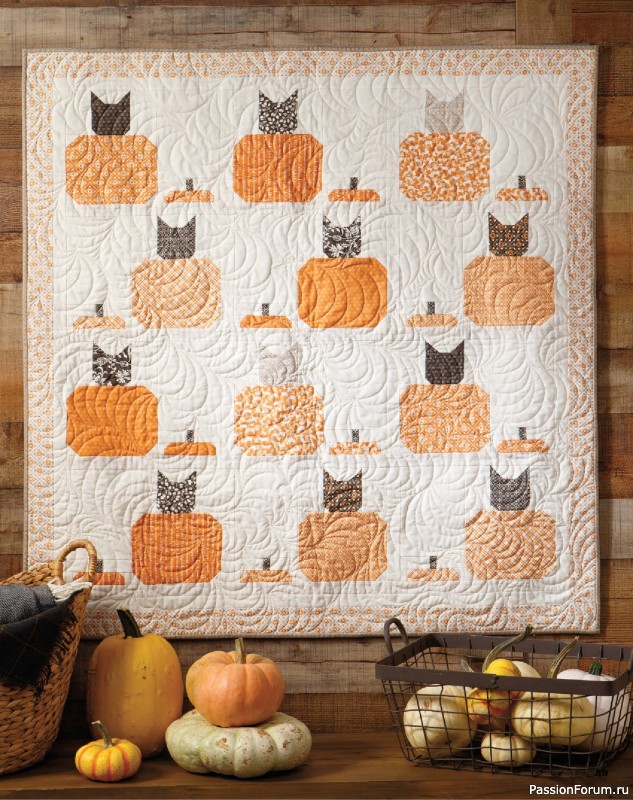 Коллекция проектов для рукодельниц в журнале «Quilter's World - Autumn 2026»
