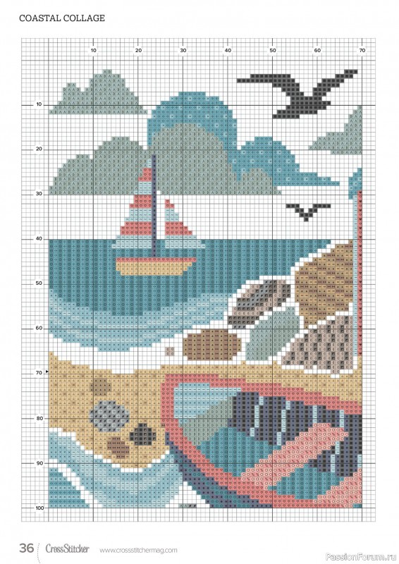 Коллекция вышивки в журнале «CrossStitcher №423 2025»