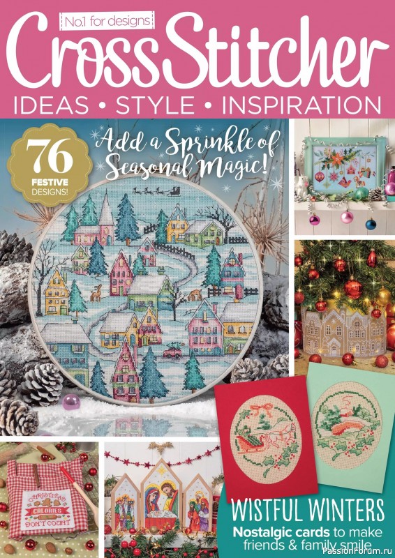 Коллекция вышивки в журнале «CrossStitcher №429 2025»