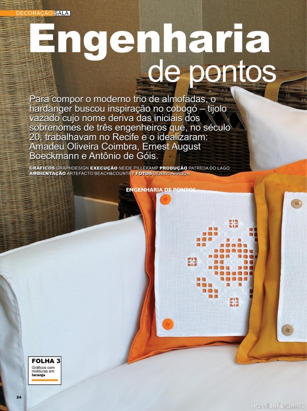Коллекция вышивки в журнале «Ponto Cruz №11 2023»