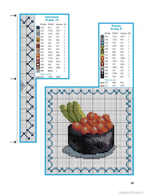 Коллекция вышивки в журнале &laquo;Profilo Punto Croce №12 2026&raquo;