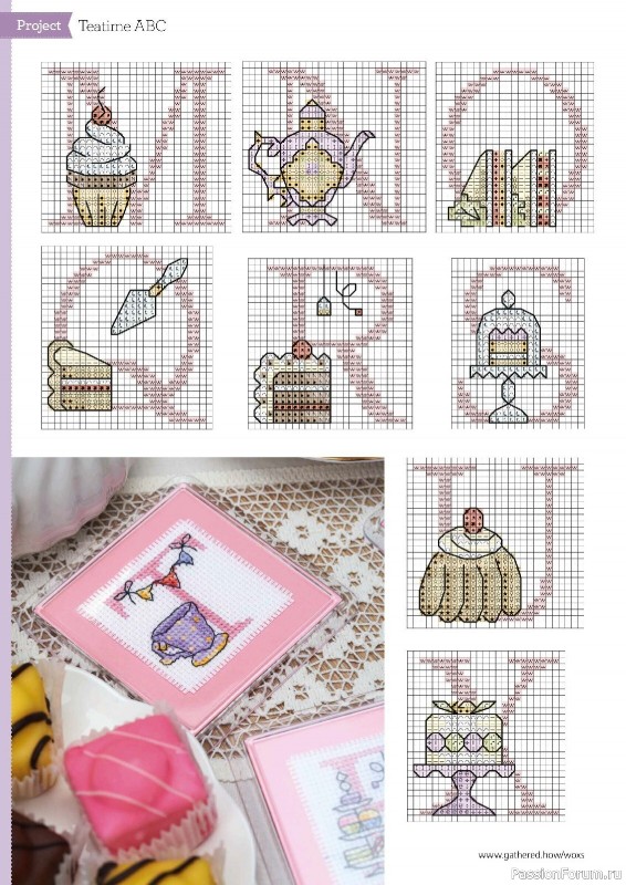 Коллекция вышивки в журнале «The World of Cross Stitching №322 2022»