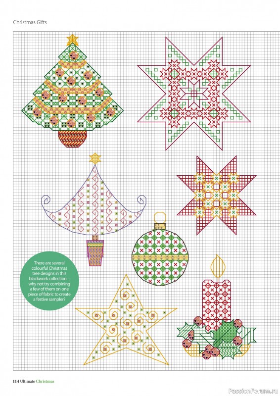 Коллекция вышивки в журнале «Ultimate CrossStitch – Christmas 2026»