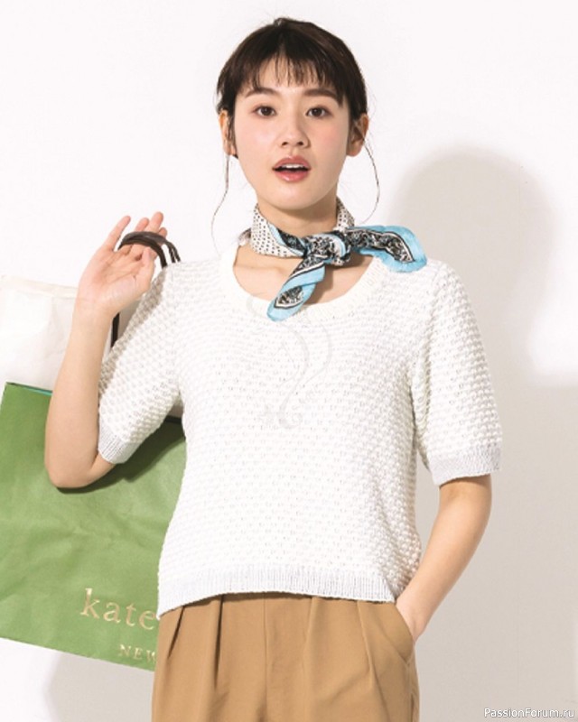 Вязаные модели в журнале «Knit Ange - Spring-Summer 2022»