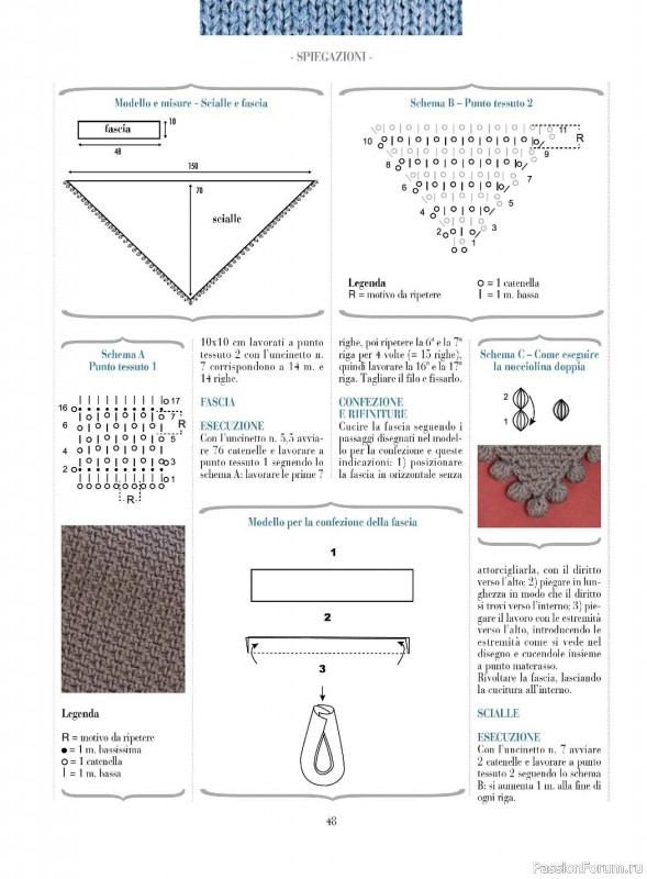 Вязаные модели в журнале «Piu Maglia №34 2023»